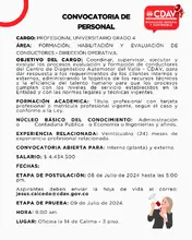 Convocatoria Profesional Universitario Grado 4