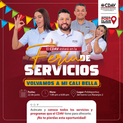 Feria de Servicios Volvamos a mi Cali Bella