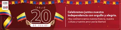 ¡Viva Colombia! Un mensaje del Centro de Diagnóstico Automotor del Valle en el Día de la Independencia